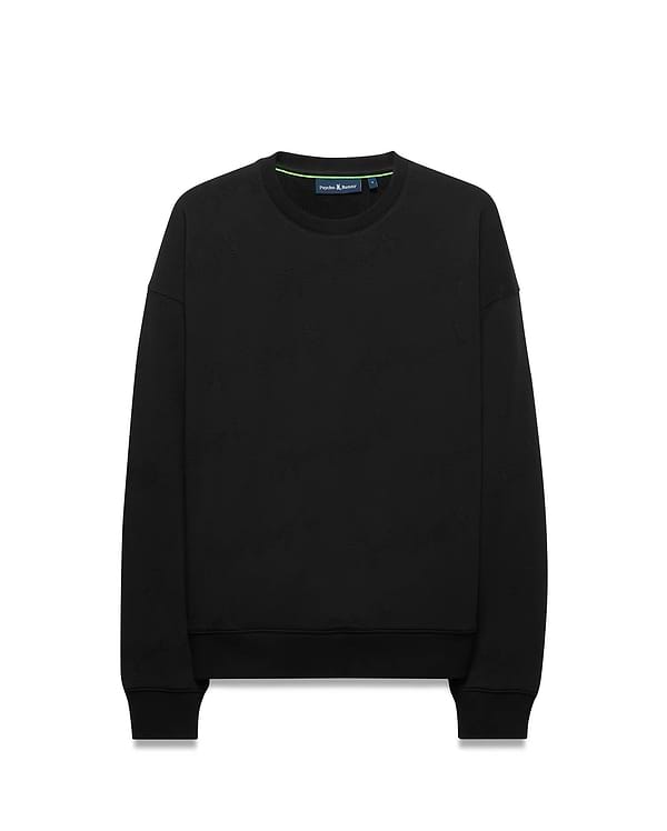 Men's Cedrick Jacquard Sweatshirt in Black | Psycho Bunny