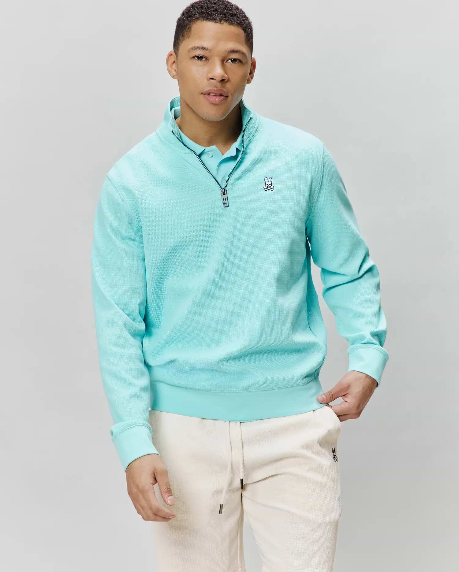 MENS MAXTON WAFFLE 1/4 ZIP - MT0500253