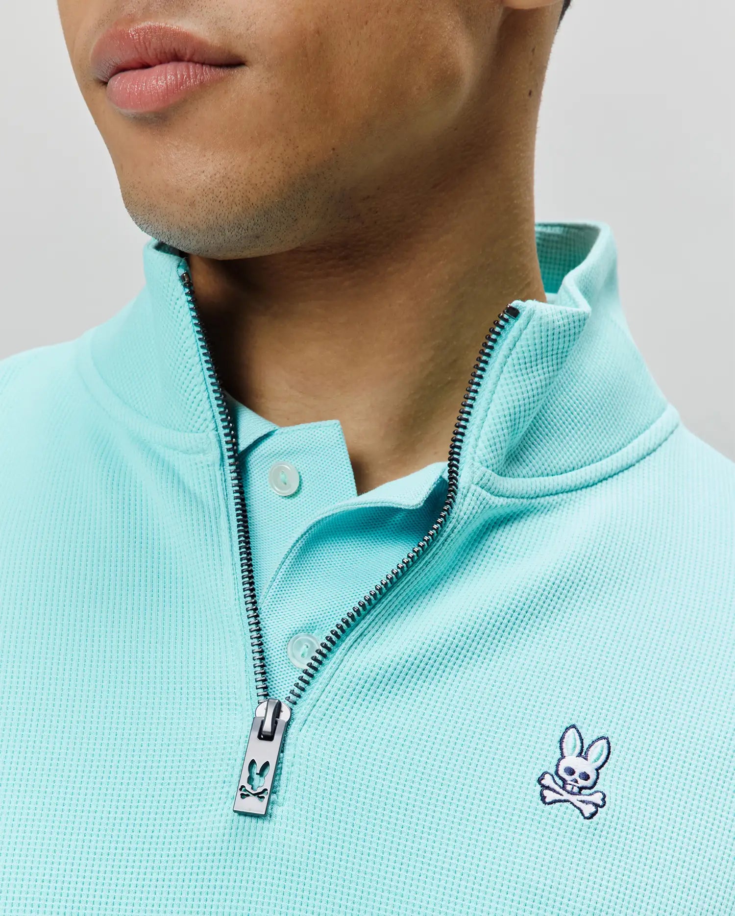 MENS MAXTON WAFFLE 1/4 ZIP - MT0500253
