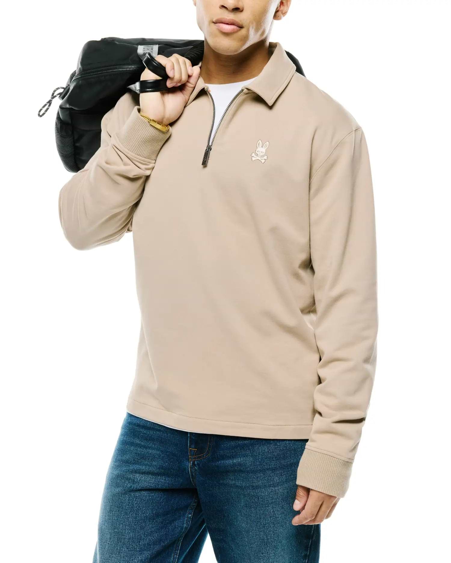 MEN'S SAMSON QUARTER-ZIP SWEATER view 3