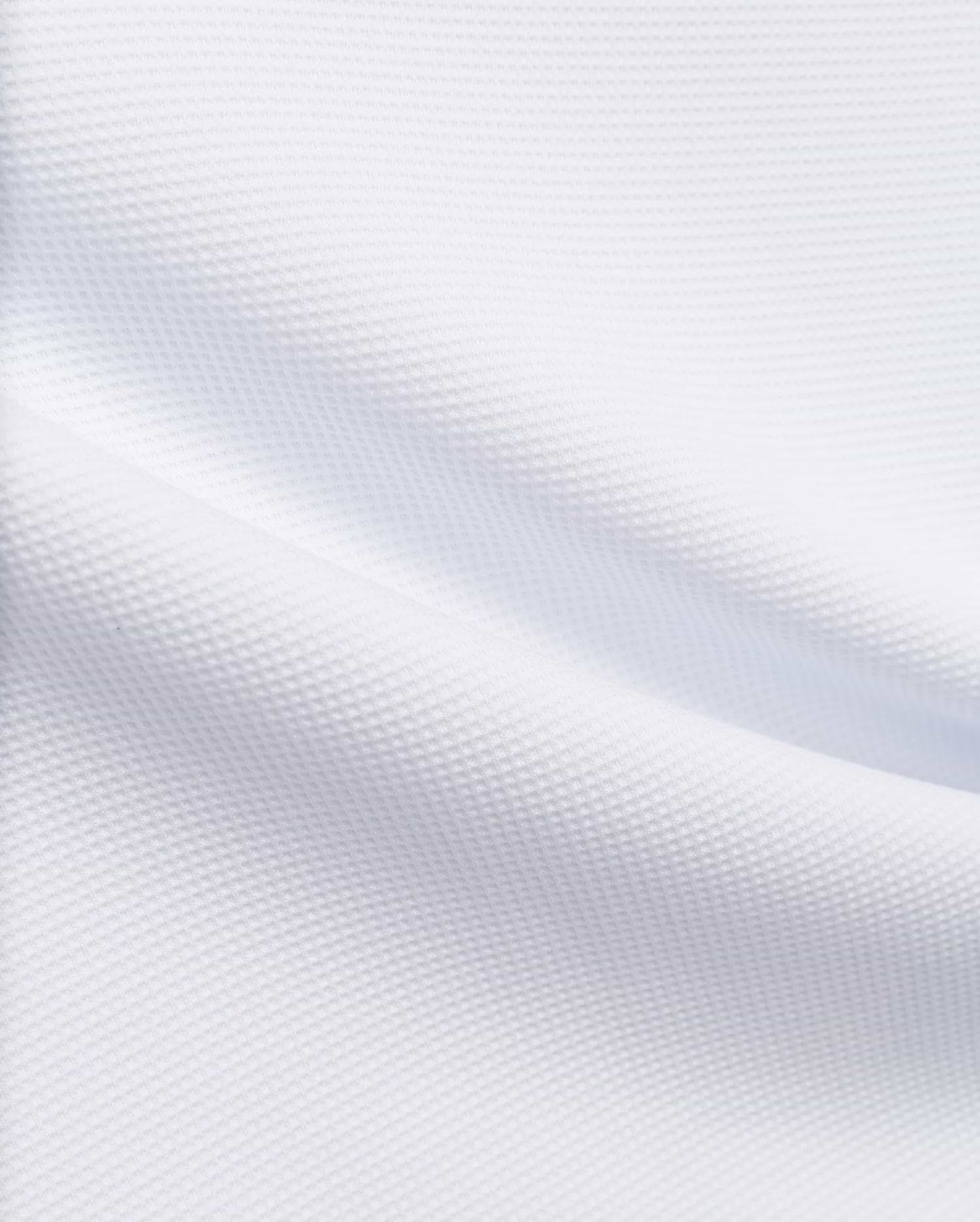Mens Tomas Waffle 1/4 Zip in crisp white, featuring a distinct, textured waffle knit fabric for premium comfort and refined streetwear style. (6)
