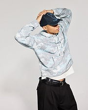 MEN'S ALFIE ALL-OVER PRINT HOODIE view 1
