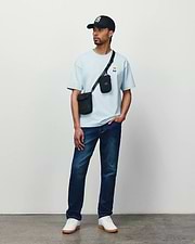 MENS ACE KNIT STRAIGHT LEG DENIM PANT 32 L - MB0600012