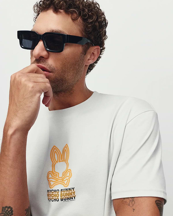 MENS ALEX PIMA COTTON BACK GRAPHIC TEE view 2