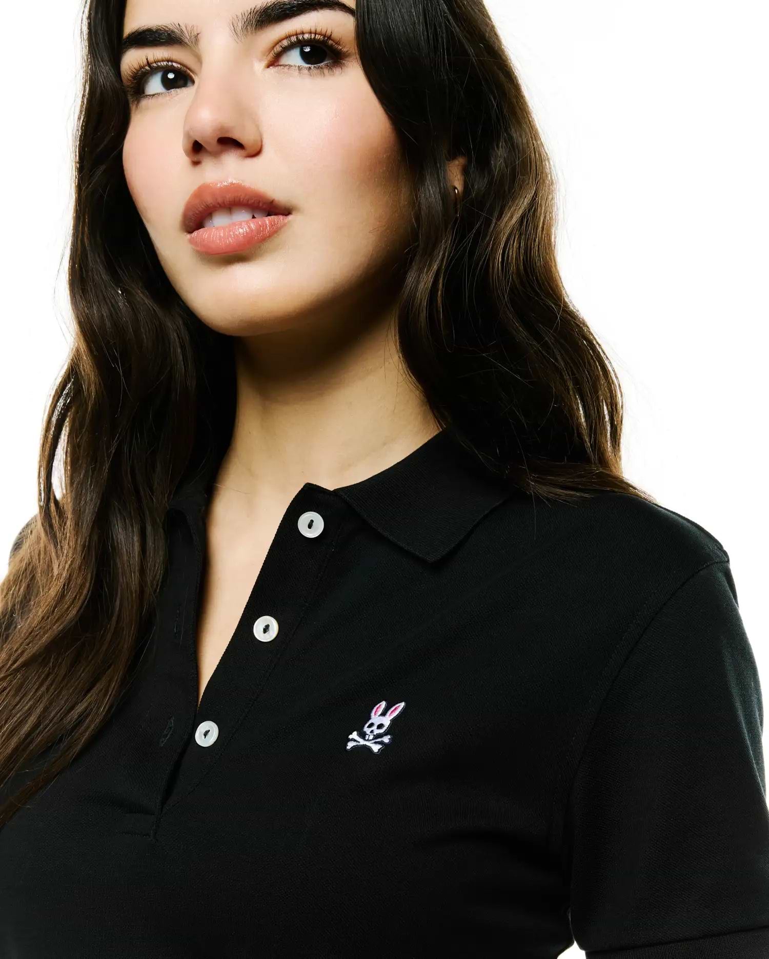 WOMENS PIQUE POLO view 2