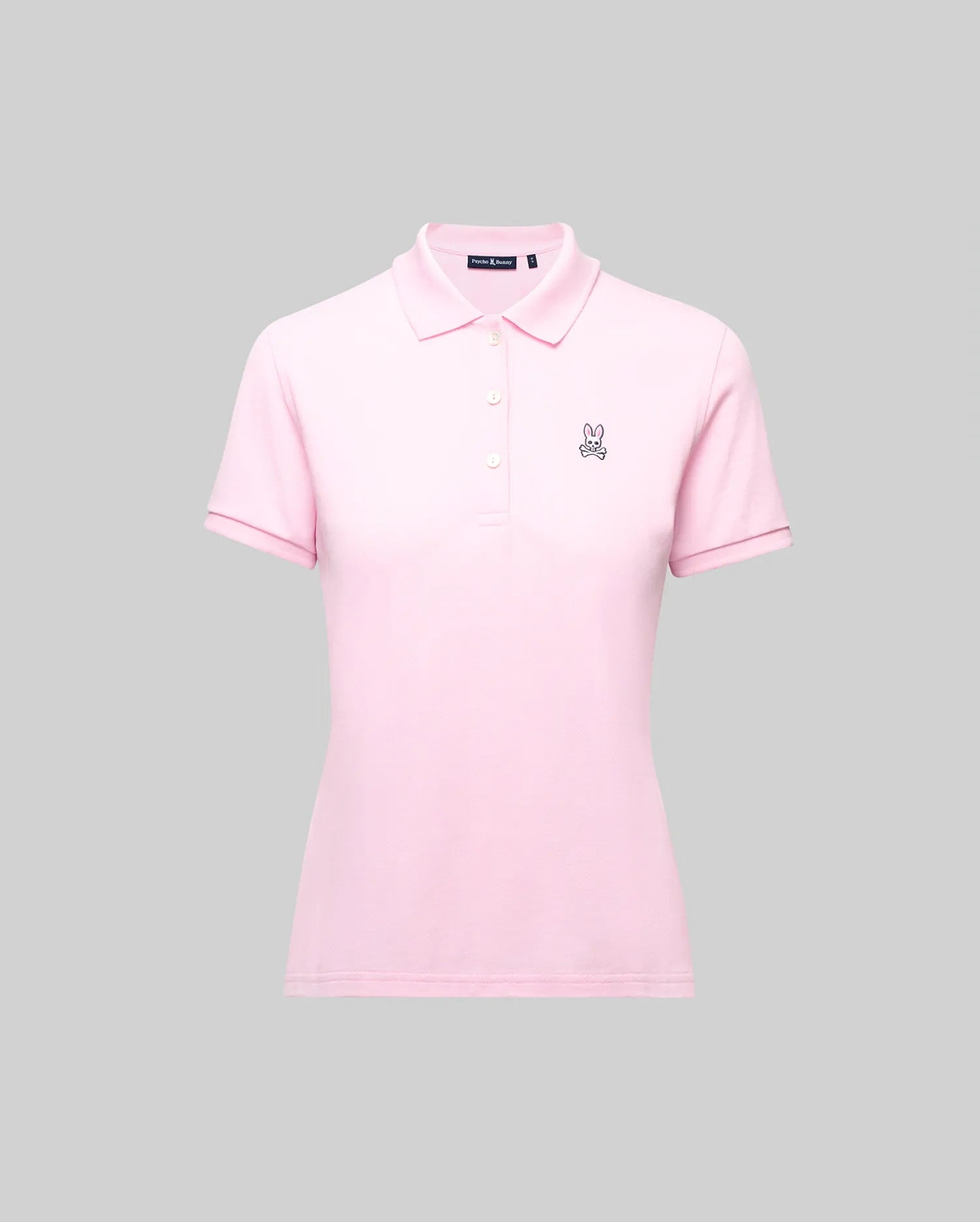 Womens Pink Pique Polo | Psycho Bunny