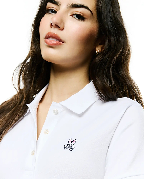 WOMENS PIQUE POLO view 2