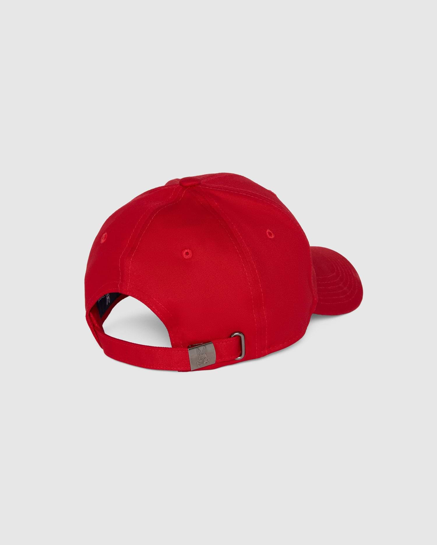 MENS RED CLASSIC BASEBALL CAP | PSYCHO BUNNY