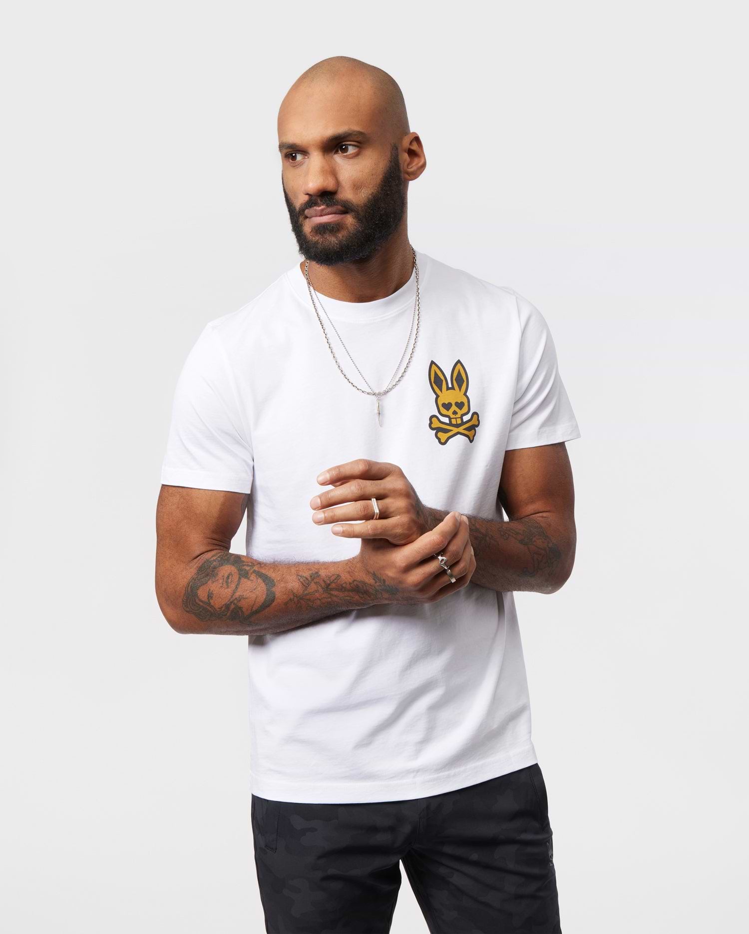 VEGAS WHITE CITY TEE | PSYCHO BUNNY
