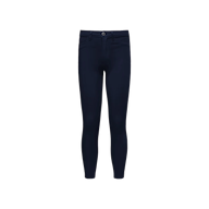 A pair of Margot Coated Cropped Skinny Jeans displayed on a plain white background. Crafted from premium stretch denim, these jeans feature a button and zip closure, belt loops, contoured waistband, and front and back pockets with a tapered leg fit.