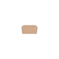 The Mietta Knit Bandeau Top is a strapless, nude-colored bandeau crafted from stretch nylon, offering a supportive fit against a plain white background.