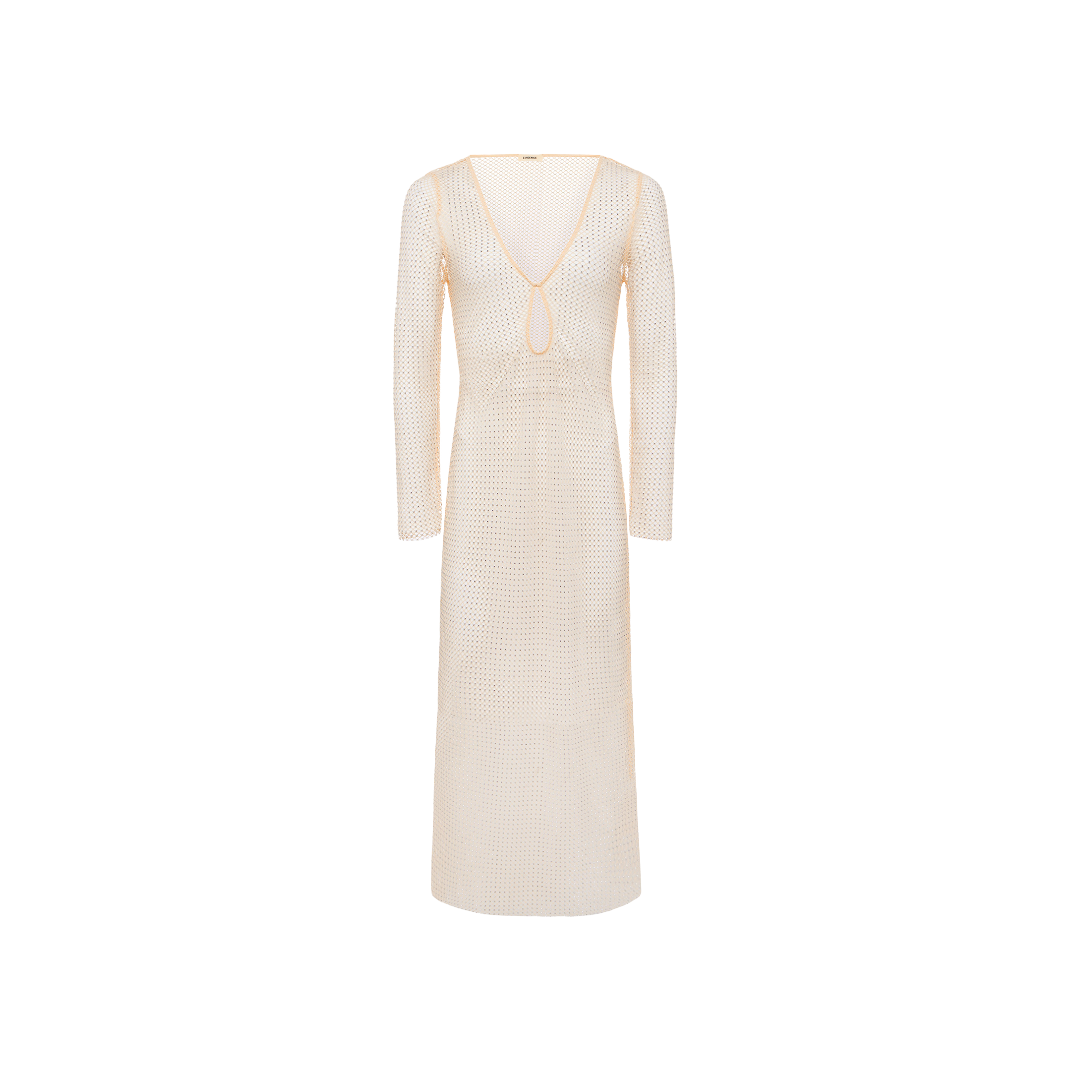cream cover up dress Sara Mesh Cover-Up in Champagne Naturally Fresh Light Ranch Size in EURO (Note - These shoes match the size chart, but if your feet are wide, it's best to choose a size larger):44 Maxi dress statement occasion dress Product code