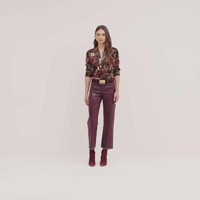 Blusa de seda Tyler