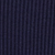 Close-up of a dark navy blue ribbed fabric with vertical textured lines running parallel across the surface.