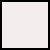 A small, square shape with a light gray fill and a thin, dark border on a white background.