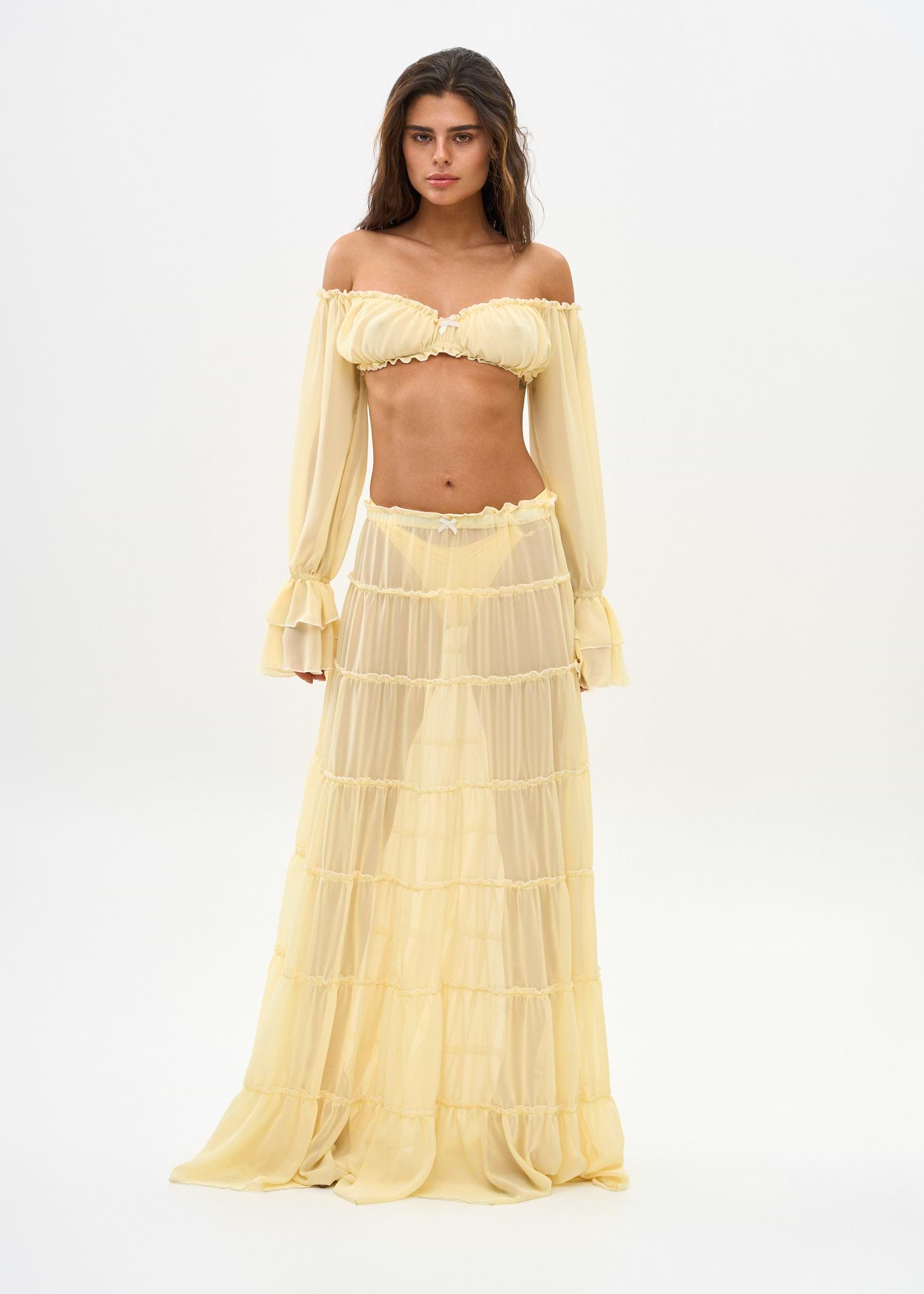 ELMA DAISY YELLOW - SKIRT