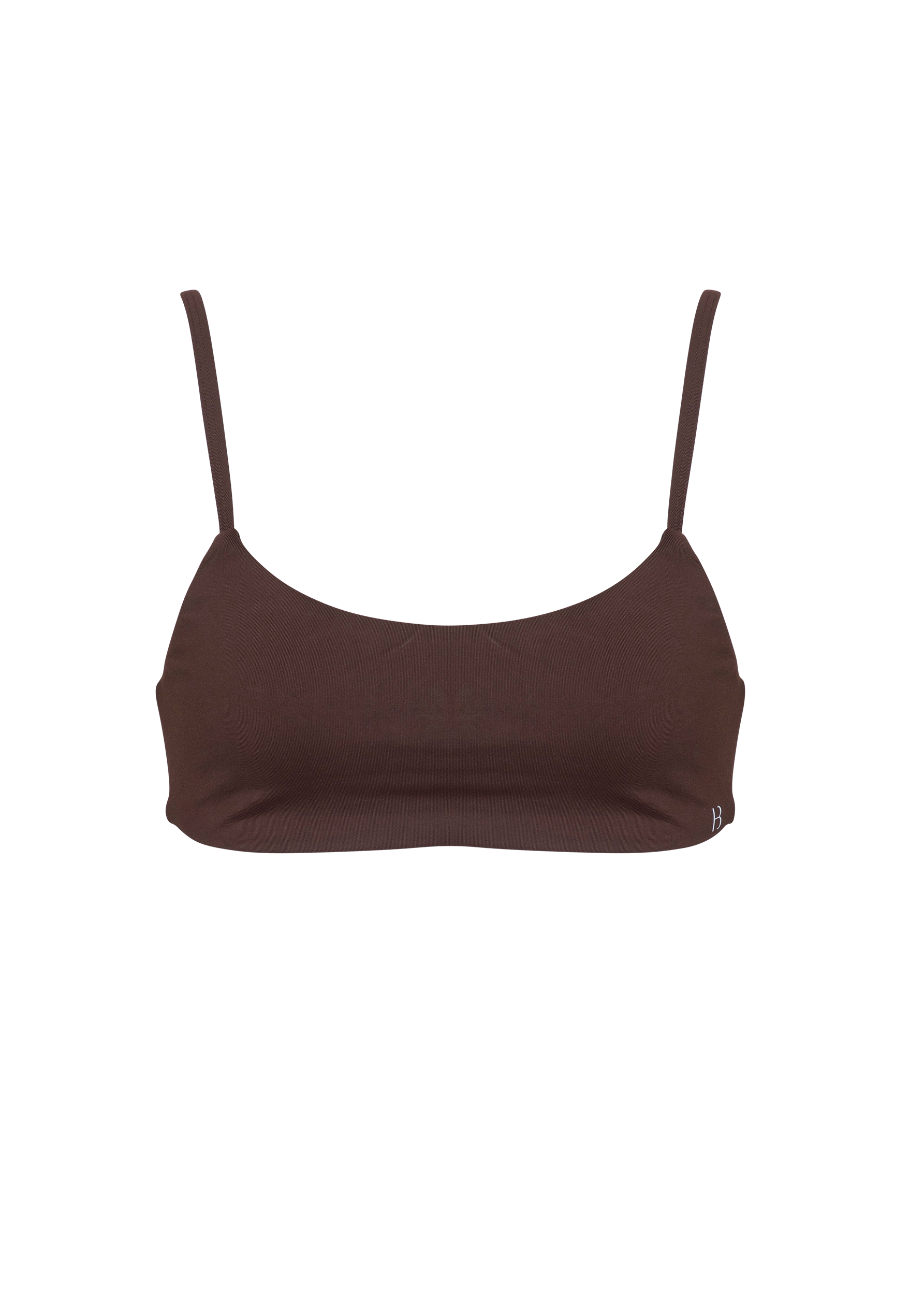 חזיות ספורט לנשים ISADORA DARK BROWN - TOP
