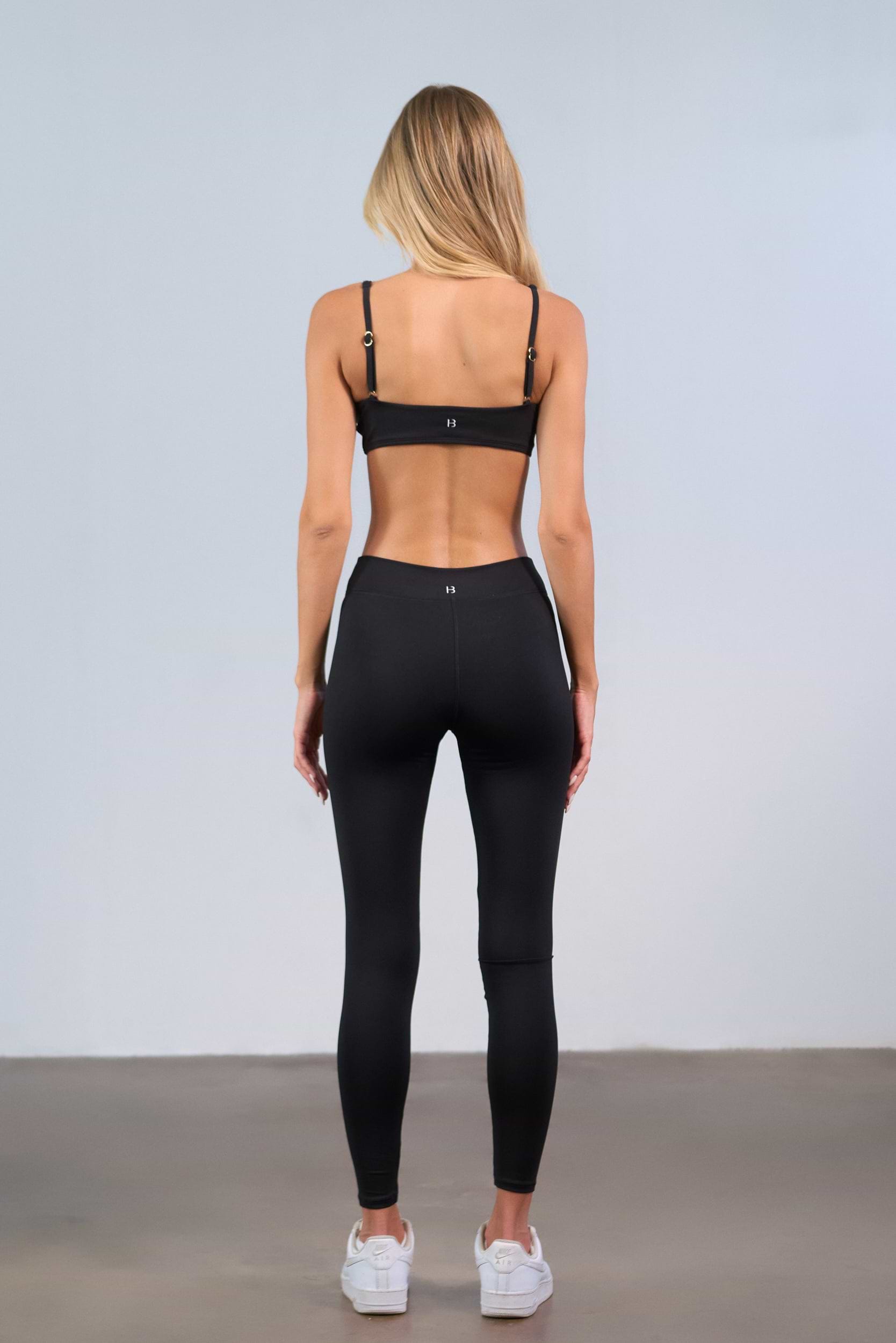 טייץ מחטב LYRA BLACK - LEGGING