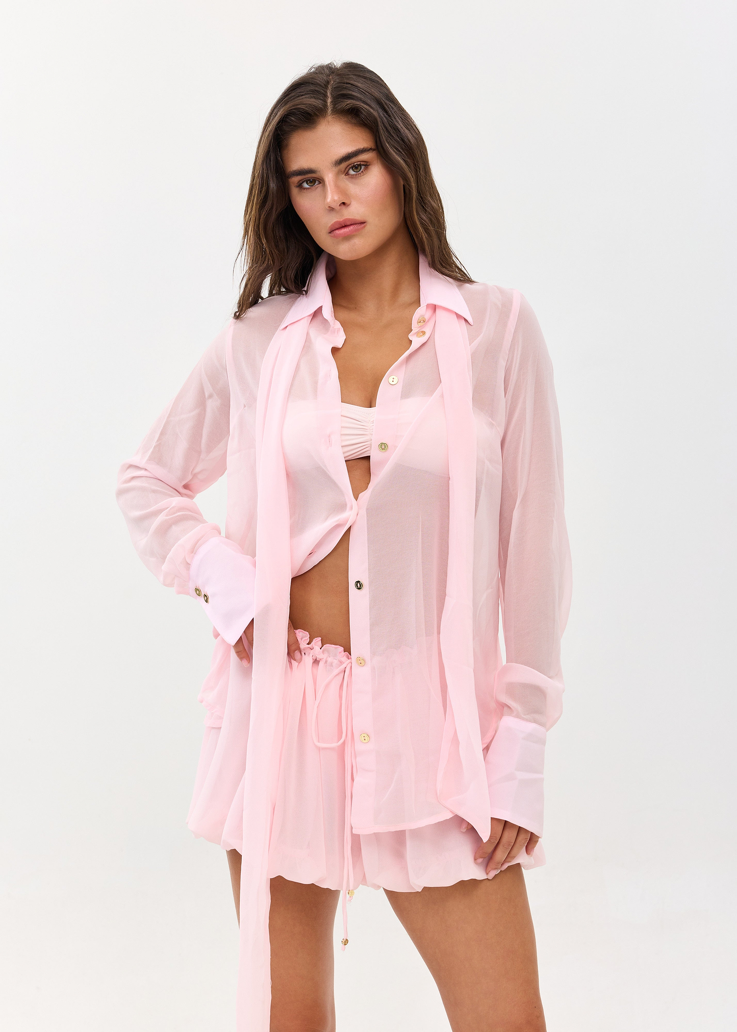 BOWIE MELLOW PINK - SHIRT