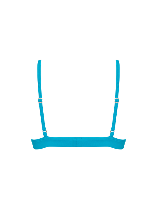 חזיות ספורט לנשים LOUI AQUA TURQUOISE - TOP