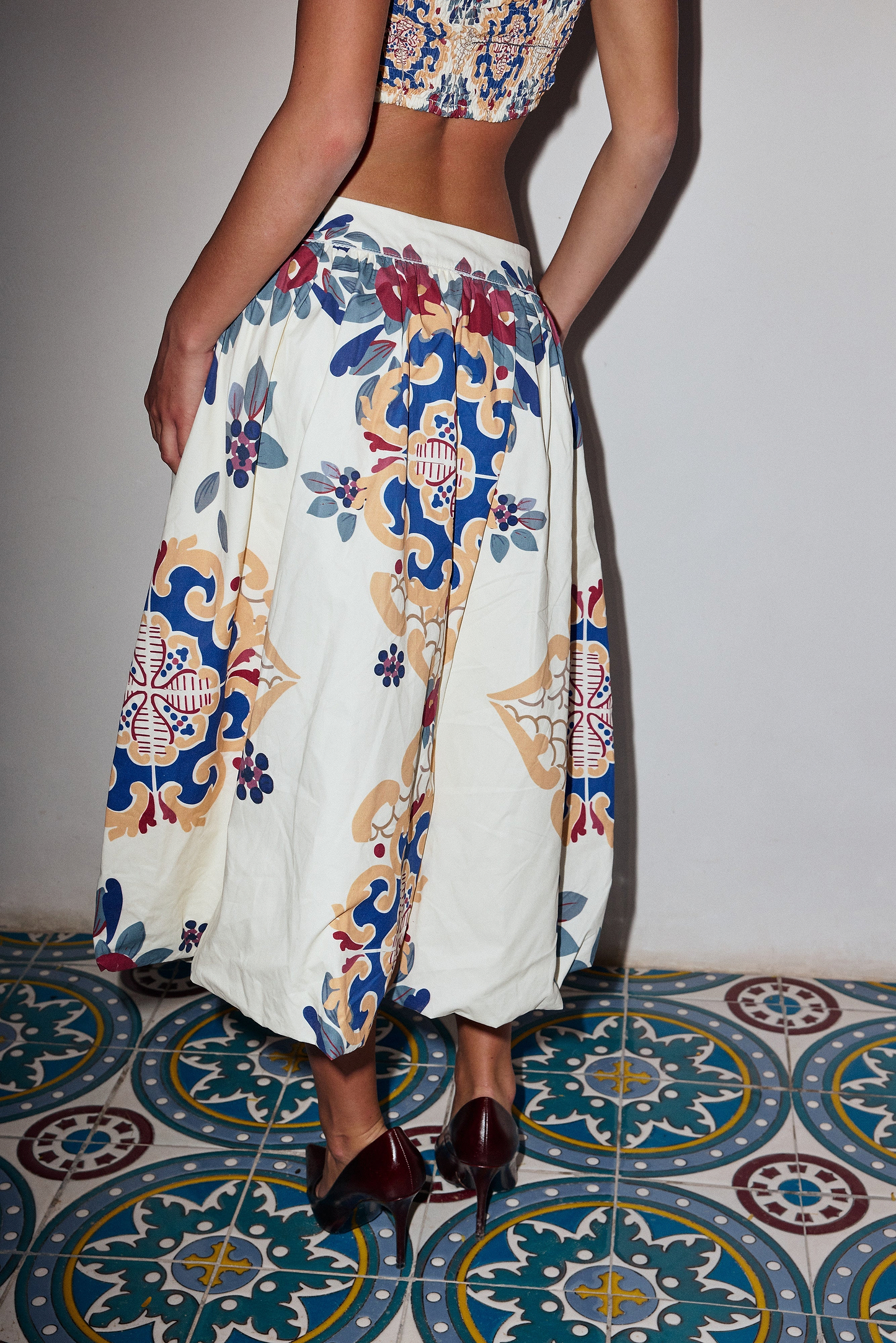 SOLANA CONCORDE BLOOM - SKIRT