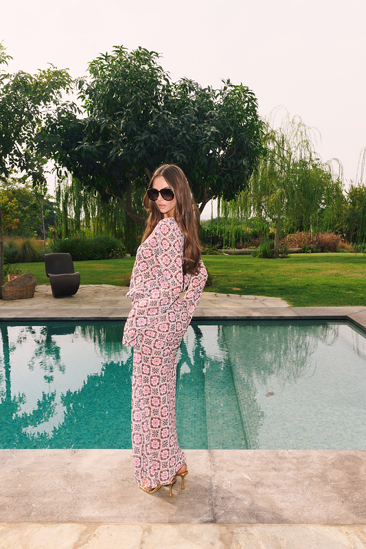 NEMA ANISE TILE - MAXI DRESS
