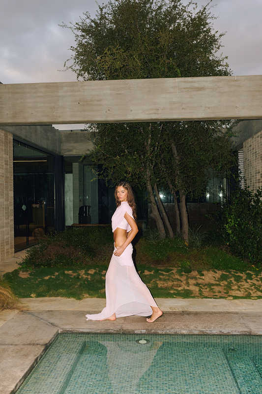EDINA MELLOW PINK - SKIRT
