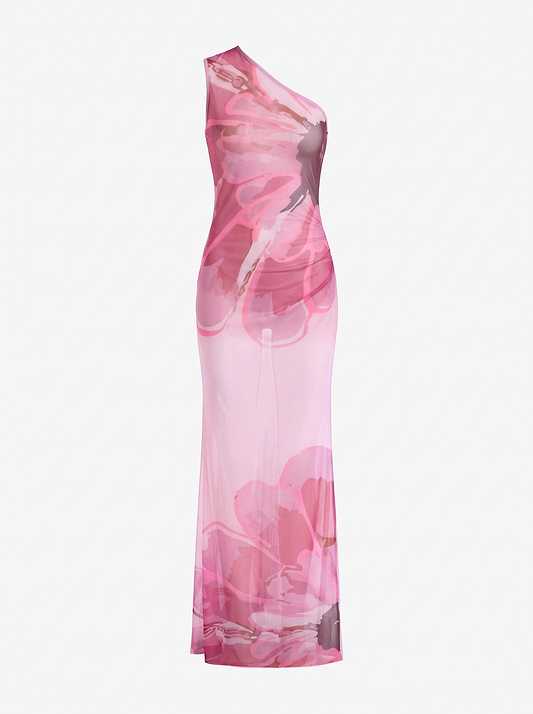 FIENNA ANISE FLOWER - MAXI DRESS
