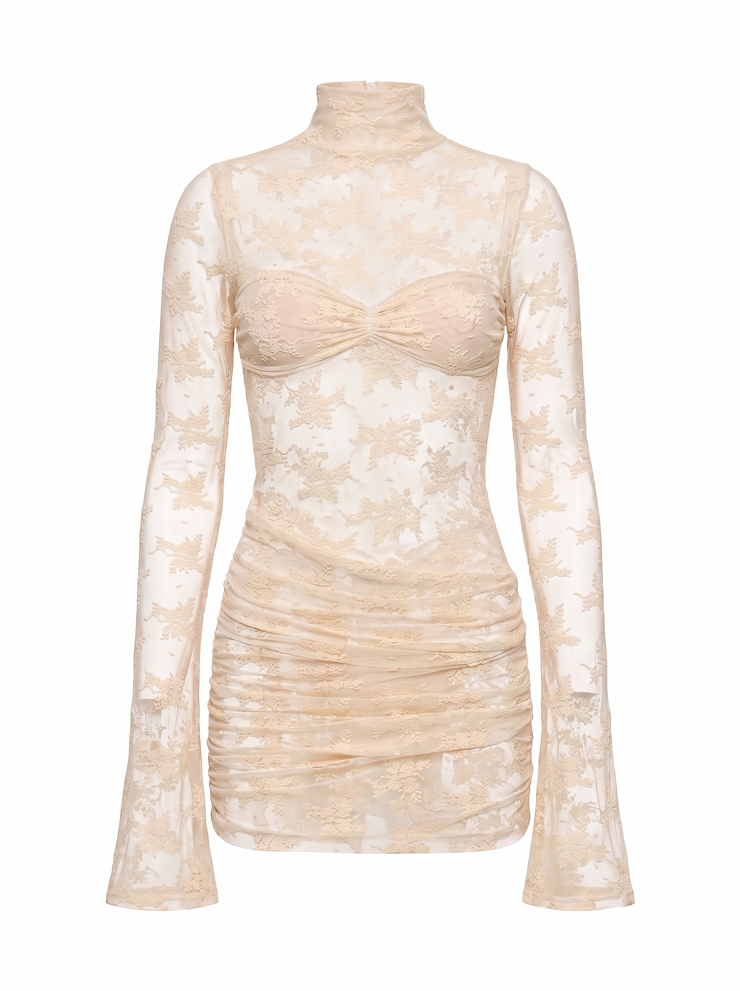 FRANNY BUTTER LACE - MINI DRESS