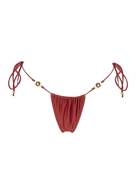 בגדי ים BLOOM CRIMSON - BOTTOM
