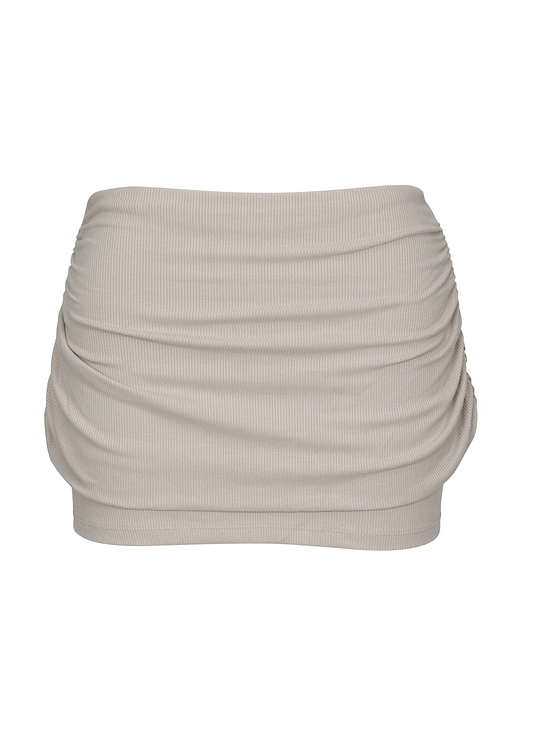 BROOKY FEATHER GRAY - SKIRT