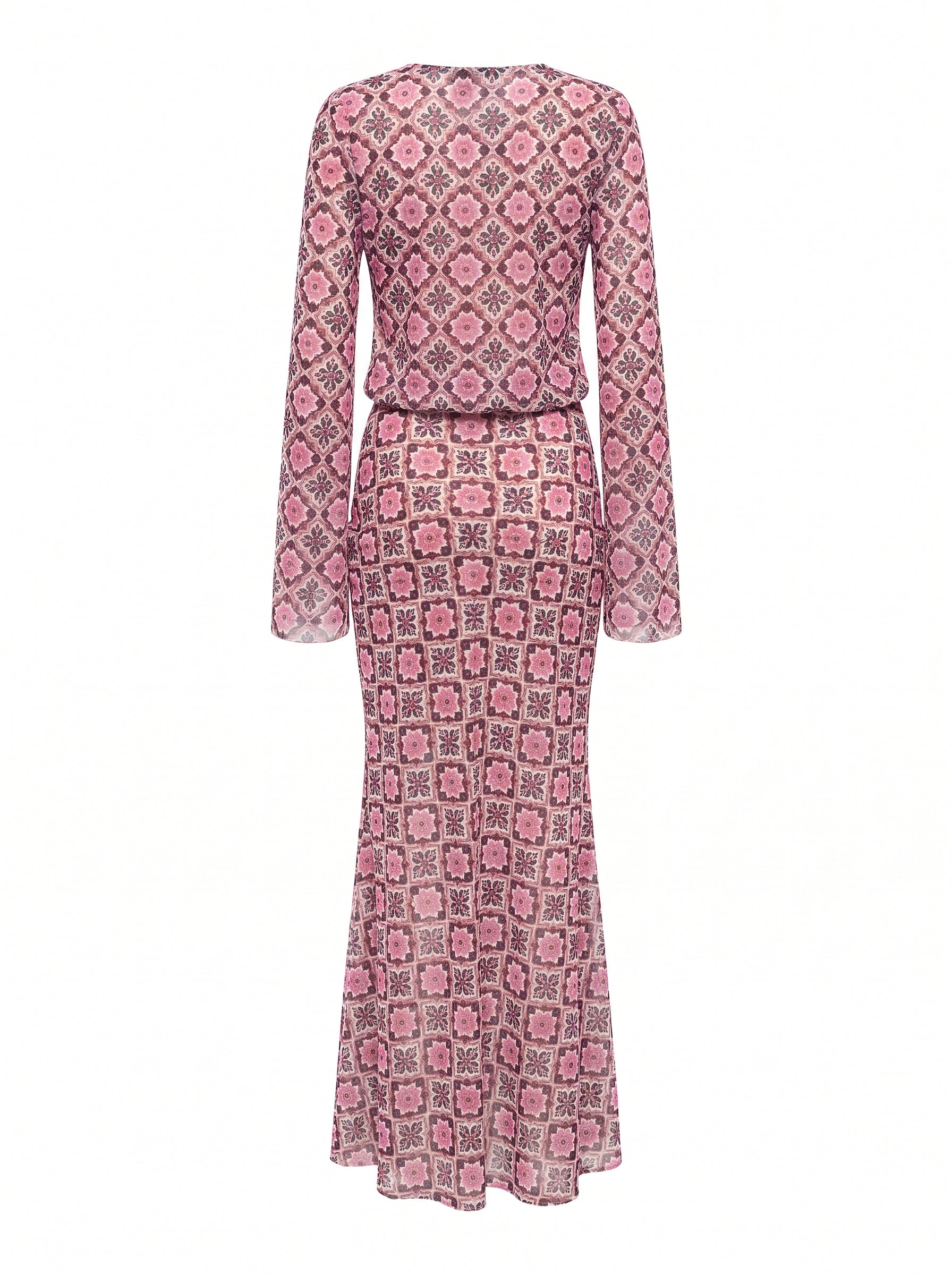 NEMA ANISE TILE - MAXI DRESS
