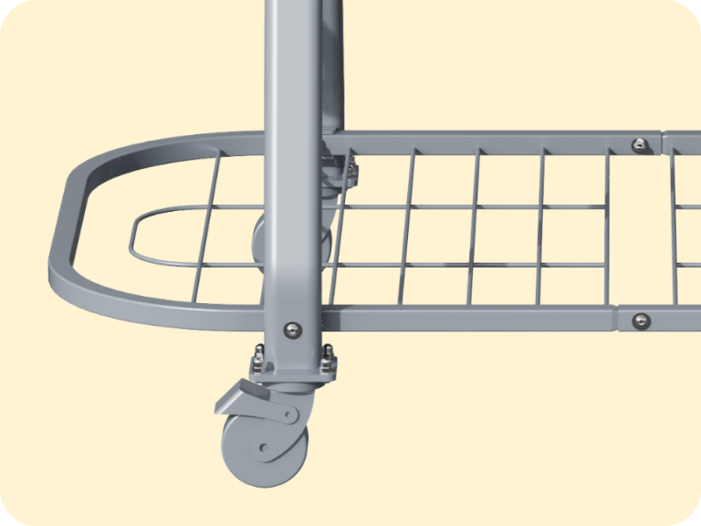 Water Circulation Locking Wheels