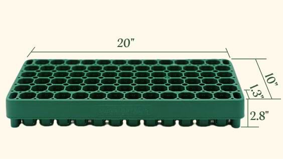 10" x 20" Stackable Seedling Tray