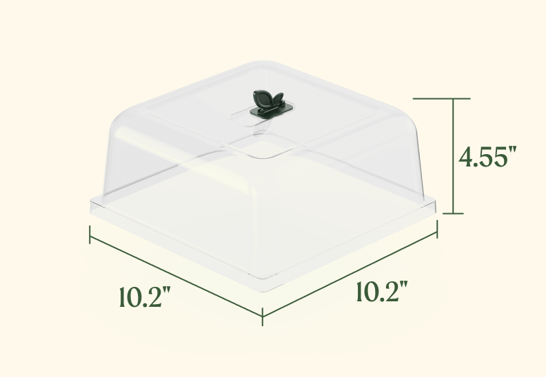 10" x 10" Humidity Dome