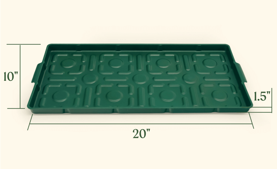 10" x 20" Bottom Watering Tray