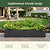 17" Tall Modern Metal Raised Garden Bed  | Vego Garden