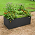 17" Tall Modern Metal Raised Garden Bed | Vego Garden