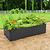 17" Tall Modern Metal Raised Garden Bed | Vego Garden