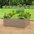 17" Tall Modern Metal Raised Garden Bed | Vego Garden