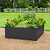 17" Tall Modern Metal Raised Garden Bed | Vego Garden