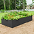 17" Tall Modern Metal Raised Garden Bed  | Vego Garden