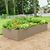 17" Tall Modern Metal Raised Garden Bed  | Vego Garden
