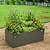 17" Tall Modern Metal Raised Garden Bed  | Vego Garden