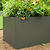 17" Tall Modern Metal Raised Garden Bed  | Vego Garden