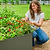 17" Tall Modern Metal Raised Garden Bed  | Vego Garden