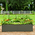 17" Tall Modern Metal Raised Garden Bed  | Vego Garden