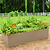 17" Tall Modern Metal Raised Garden Bed  | Vego Garden