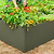 17" Tall Modern Metal Raised Garden Bed  | Vego Garden