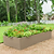 17" Tall Modern Metal Raised Garden Bed  | Vego Garden